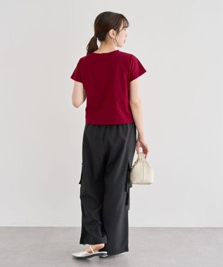 Green Parks ・ｓｗｉｎｇ　ｂｙ　パールリボンモチーフＴＥＥ Bordeaux