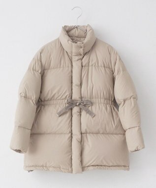 KWD 【日本製/高品質ダウン】MIDDLE DOWN JACKET ミドルダウンジャケット ベージュ