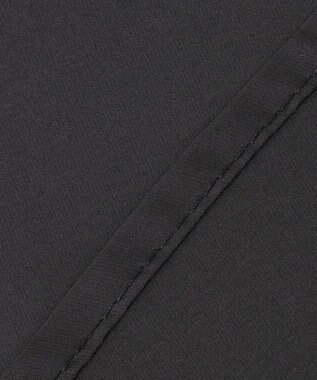 ICB L 【洗える】ハイゲージポンチ ラッフルカラープルオーバー ブラック系