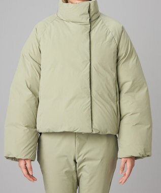 Chacott Chacott BALANCE ハイロフトミドルダウンジャケット カーキ