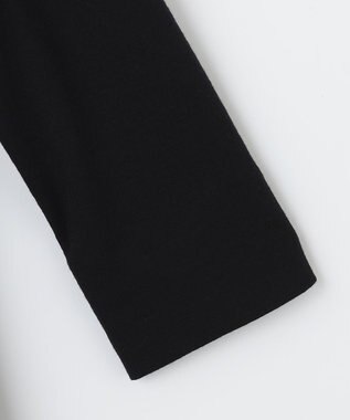 自由区 【セット可】ウールジャージー ワンピース ネイビー系