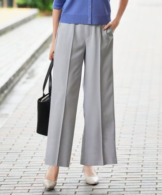 スマートビューティストレッチベルト ワイドパンツ