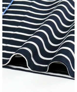 une nana cool 【綿100％】やわらか天竺ボーダー半袖パジャマ MADE WITH LIBERTY FABRIC KO