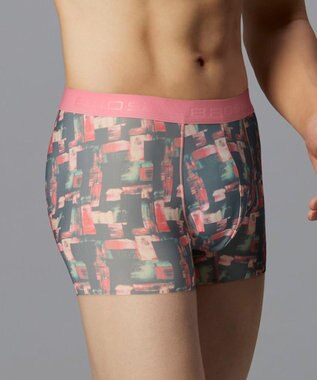 WACOAL MEN 【キモチイイパンツ】 ボクサーパンツ 動きにフィット フロント快適グラマラス 吸汗速乾 上質なフィット感 肌あたり軽減設計 前閉じ 下着 メンズ GT3371 /ブロス バイ ワコールメン ピンク