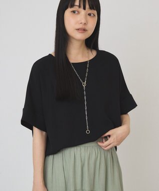 AMERICAN HOLIC 【予約】【WEB限定】イージーケア+接触冷感バックタック半袖プルオーバー