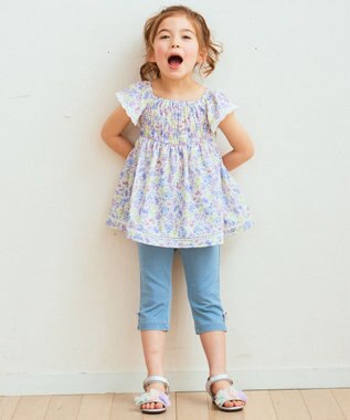 ANY KIDS 接触冷感 しろくま パンツ デニム