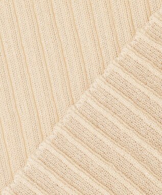 uncrave シアー リブ ノースリーブ ニット（uncrave STANDARD） ベージュ