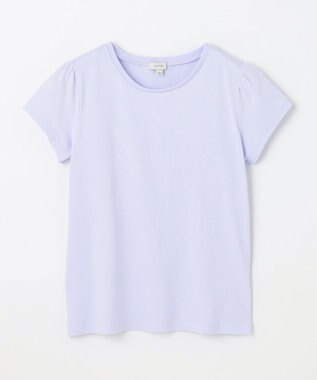 ANY KIDS フラワー×リボン ビスチェ付きTシャツ ネイビー