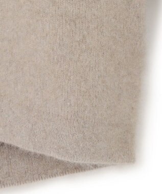 23区 【CLASSY.11月号掲載/洗える】ラクーンブレンドダブルフェイス ニットカーディガン ベージュ系