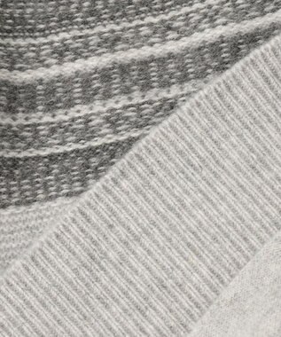 JOSEPH ABBOUD MOUNTAIN 【SPACE／UNISEX】ピュアカシミアアンダイド カーディガン ライトグレー系7