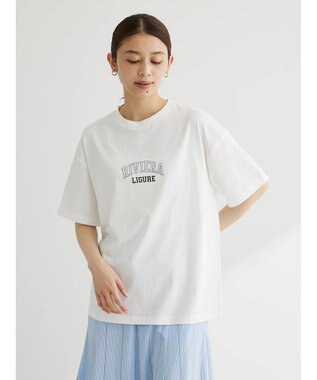 Green Parks 小さめカレッジボックスＴシャツ Off White