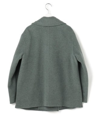 23区 S 【~8/23まで受注生産/受注限定カラー】MANTECOPureリバー ショートコート セージ系