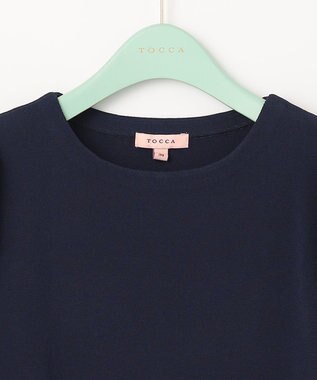 TOCCA 【洗える！】RIPPLE プルオーバー ネイビー系