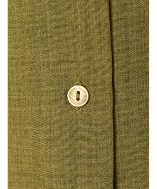 Green Parks 前後２ｗａｙミディ丈タックワンピース Green