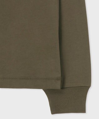 Paul Smith マルチ フローラル プリント 長袖Tシャツ カーキ