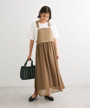 Green Parks ・ＥＬＥＮＣＡＲＥ　ＤＵＥ　ハイブリットジャンスカ Beige