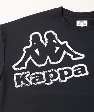 OP／FILA 【Kappa】長袖被りラッシュガード ブラック