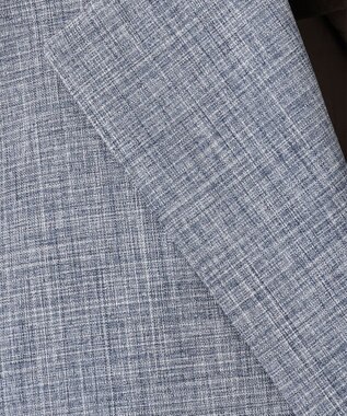 GOTAIRIKU 【完全オリジナル素材】タイワンタフタ ジャケット ダルブルー系