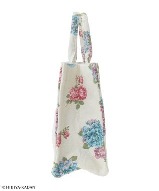 Maison de FLEUR 日比谷花壇コラボ ゴブランスクエアトート Ivory