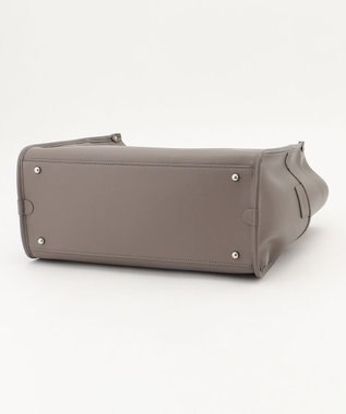 Y'SACCS リサイクルレザー　バインダーA4トートバッグ グレージュ