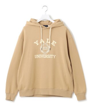 J.PRESS YORK STREET 【UNISEX】YALE裏毛パーカー ライトイエロー系