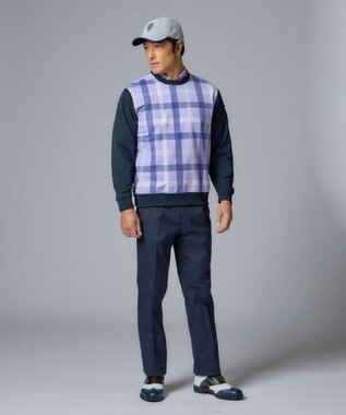 MEN】ハウスチェックミニ裏毛 トレーナー / DAKS GOLF | ファッション