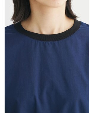 Green Parks ランタンスリーブブラウス Navy