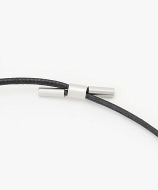 自由区 ダブルスカーフリング ネックレス マットシルバー