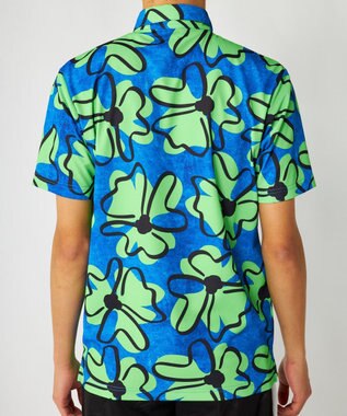 FILA GOLF／marie claire 【Loudmouth】総柄ポロシャツ Retro Charm