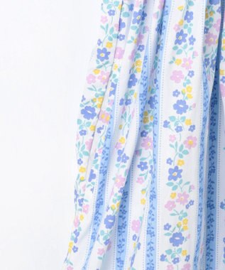 ANY KIDS 総柄 サマーワンピース ストライプ