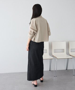 CRAFT STANDARD BOUTIQUE クロップドレングスシャツ Beige
