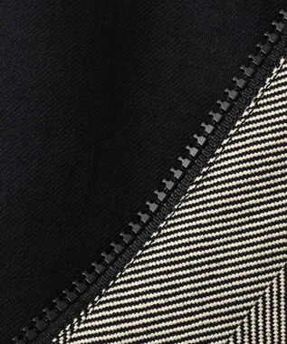 uncrave ヘリンボーンスーツ ビスチェ（uncrave WHITE） へリンボーンブラック