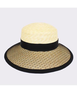 ATRENA ＳＴＲＡＷ　ＬＯＮＧ　ＢＲＩＭ　ＨＡＴ ナチュラル