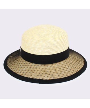 ATRENA ＳＴＲＡＷ　ＬＯＮＧ　ＢＲＩＭ　ＨＡＴ ナチュラル