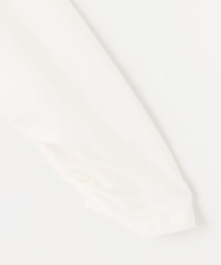 組曲 S シャツコンビティアード ロングＴシャツ アイボリー×ストライプ系1