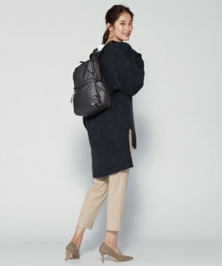 LA BAGAGERIE モノグラムデイリーバックパック ガンメタリック