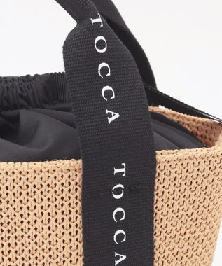 TOCCA 【WEB＆一部店舗限定】DANCING TOCCA SUMMER TOTE かごバッグ ブラック系