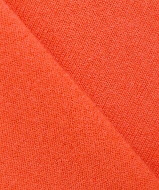 23区 【Oggi2月号掲載/洗える】ピュアカシミヤ クルーネック ニット オレンジ系