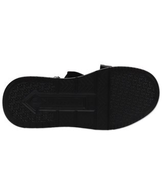 WEGO ダブルリボンフリルスニーカー ブラック