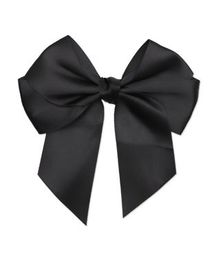 WEGO ダブルリボンフリルスニーカー ブラック