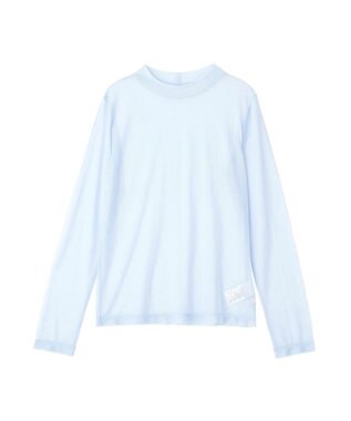 CRAFT STANDARD BOUTIQUE シアーメッシュロングスリーブインナー Light Blue