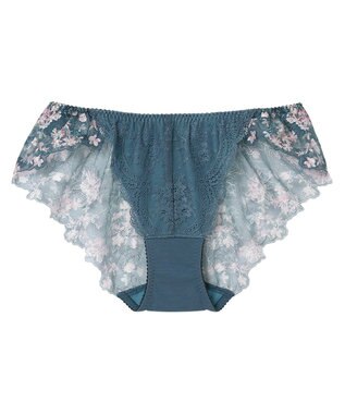 une nana cool Accent flower バックスタイルまでかわいい 総レースショーツ