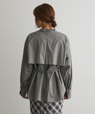 CRAFT STANDARD BOUTIQUE ヨークデザインシャツ Dark Gray