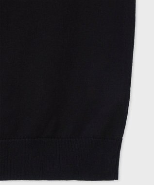 Paul Smith 【洗える】シアー コンビネーション ニット ブラック