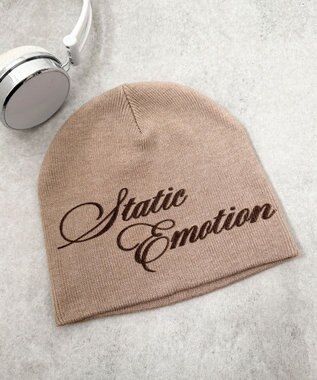 WEGO スプレープリントシングルニットワッチ ベージュ