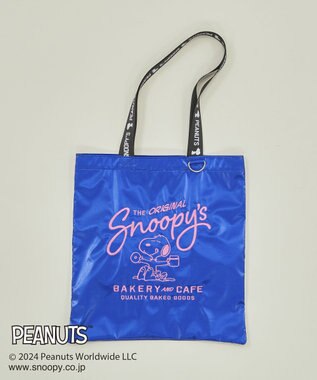 CRAFT STANDARD BOUTIQUE 【PEANUTS】メタリックロゴハンドルトート Blue