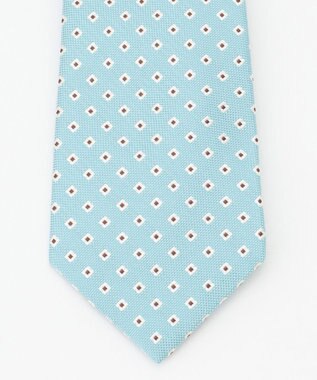J.PRESS MEN 【VINTAGE JACQUARD COLLECTION】小紋柄 ネクタイ サックスブルー系8