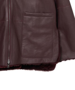 JOSEPH シェアリング　リバーシブルジャケット Merlot