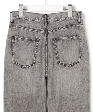 23区 S 【SLOW/一部店舗限定】スリット ストレート デニム グレー系