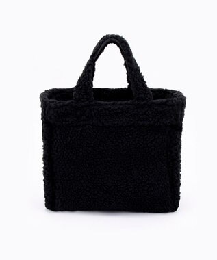 LeSportsac SMALL TWO WAY DENIM TOTE/ブラックデニム/ブラックシェルパ ブラックデニム/ブラックシェルパ